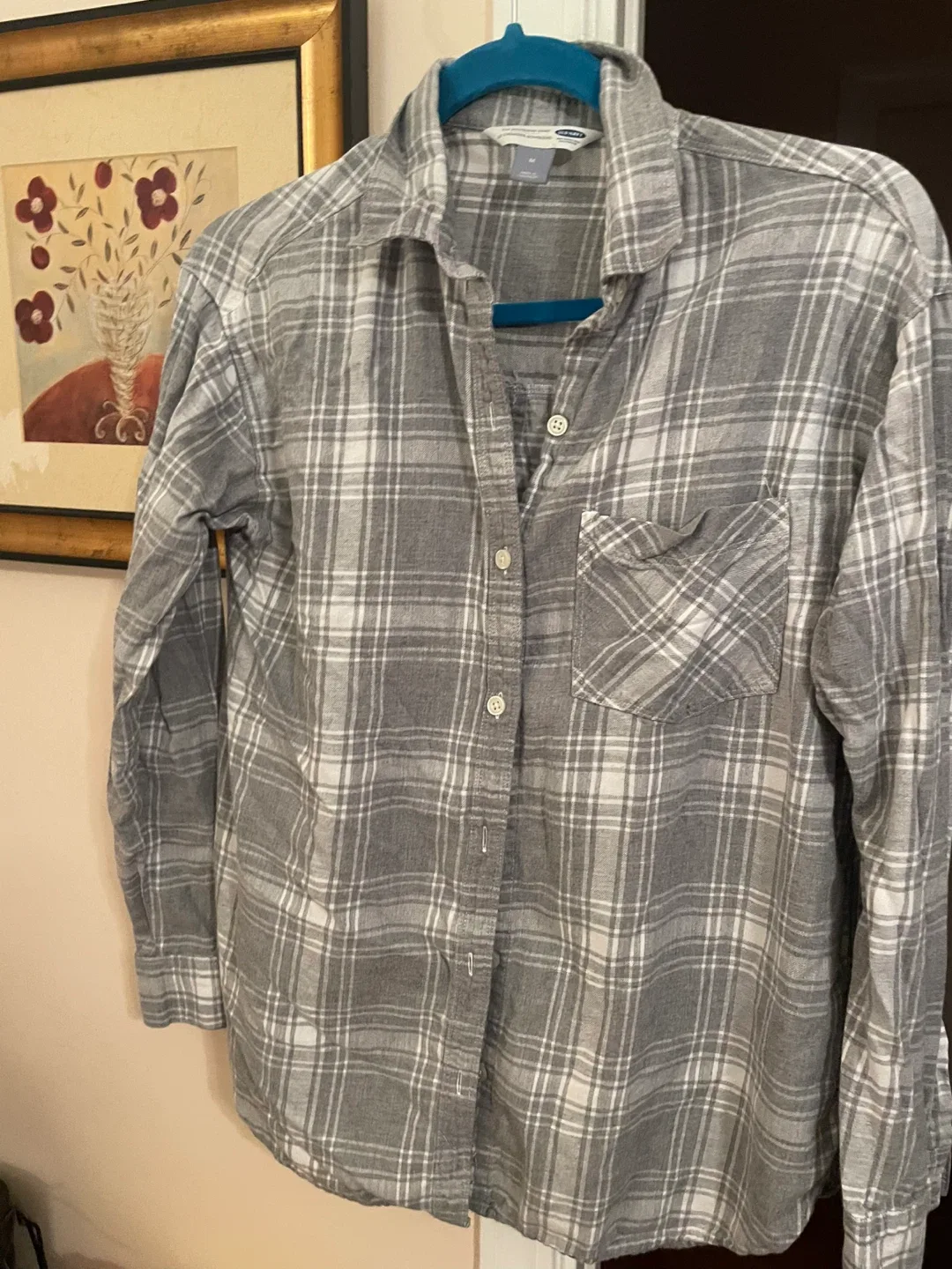 Old Navy Boyfriend Shirt - Size M thumbnail