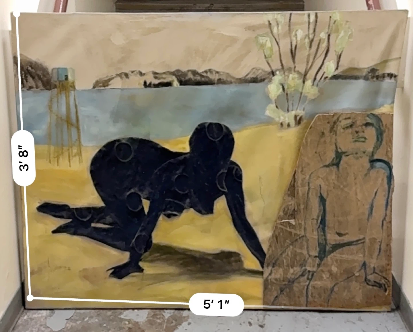 Mixed media artwork - photo 2