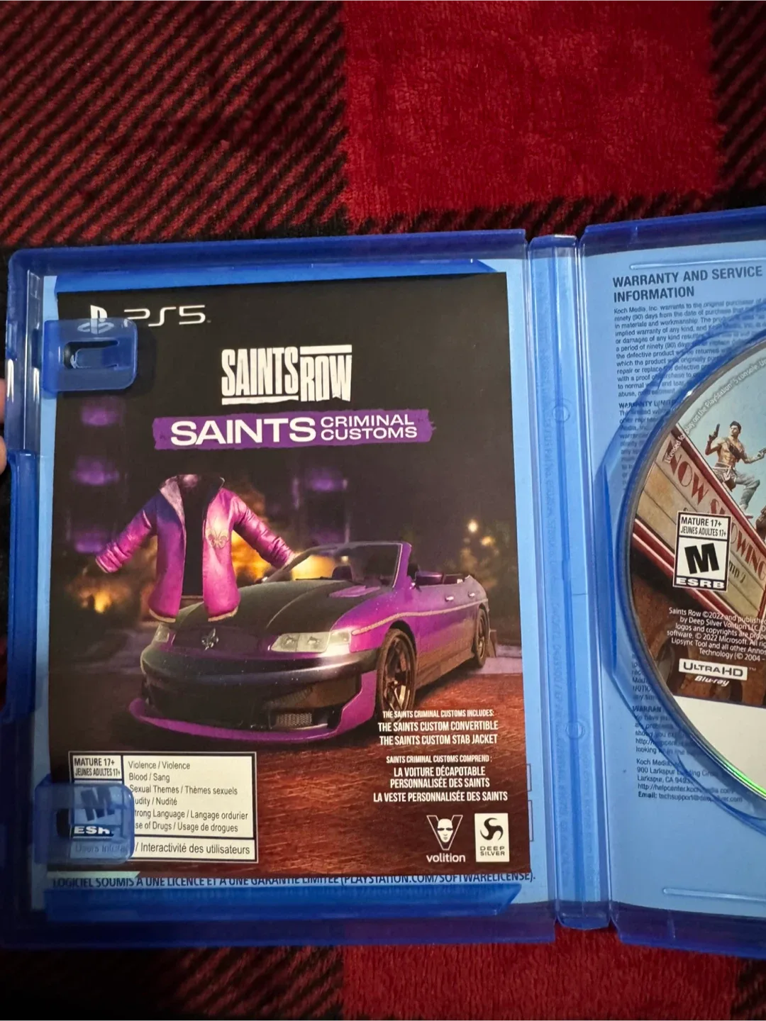 Saints Row Criminal Customs Edition PS5 image indicator(5)