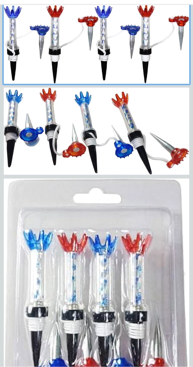 New Magnetic Golf Tees - 4 Pack