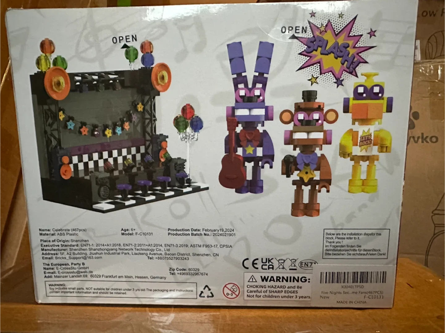 ZILINTOYS Five Nights at Freddy's Lego Set - New image indicator(2)