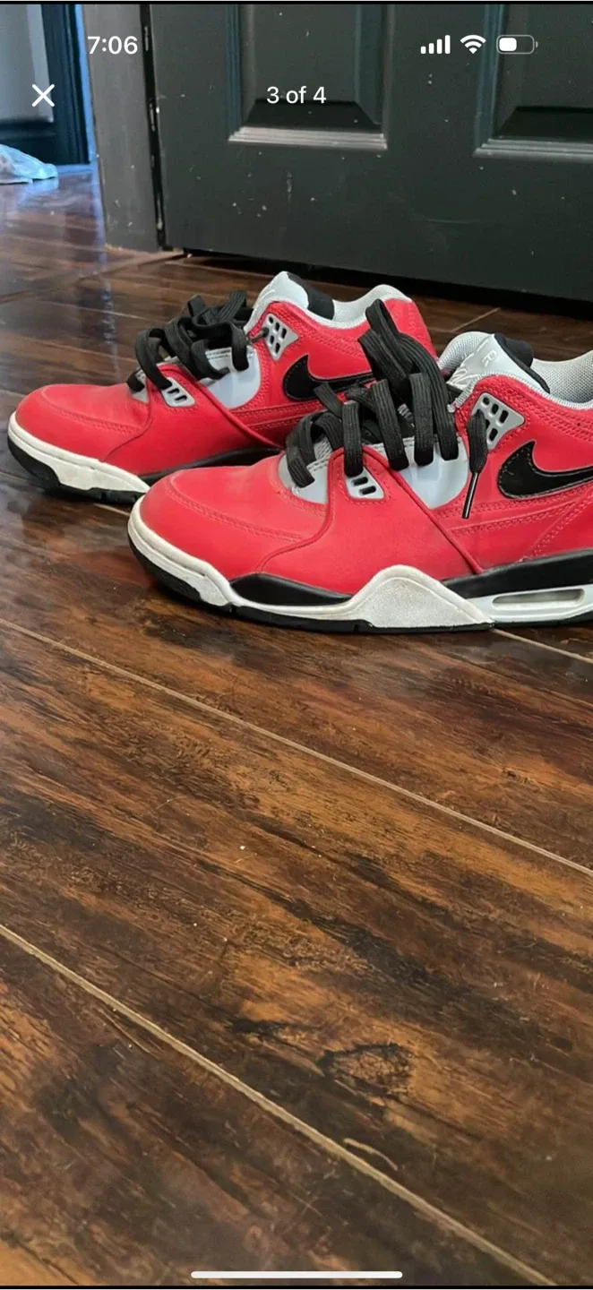 Nike Air Flight Sneakers - Red image indicator(4)