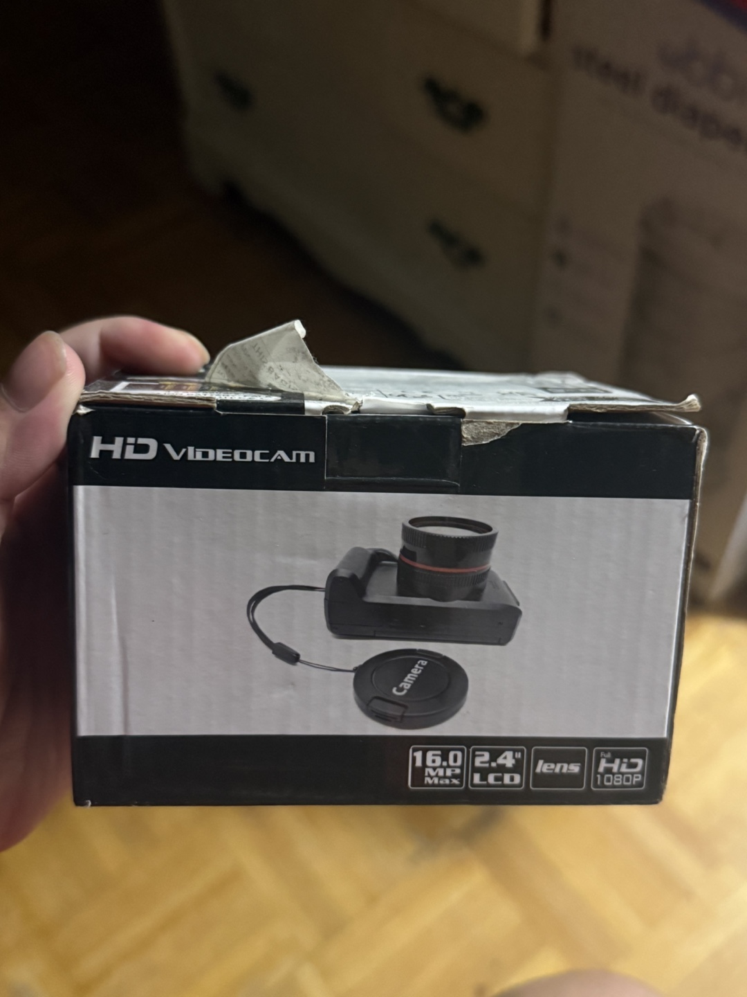 HD Videocam 16.0 MP White