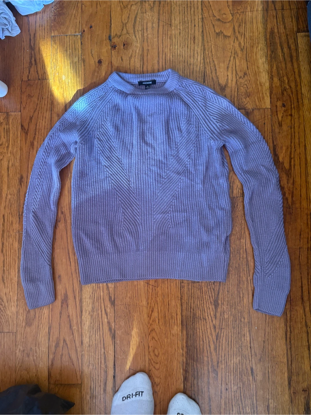 Premise Lavender Knit Sweater
