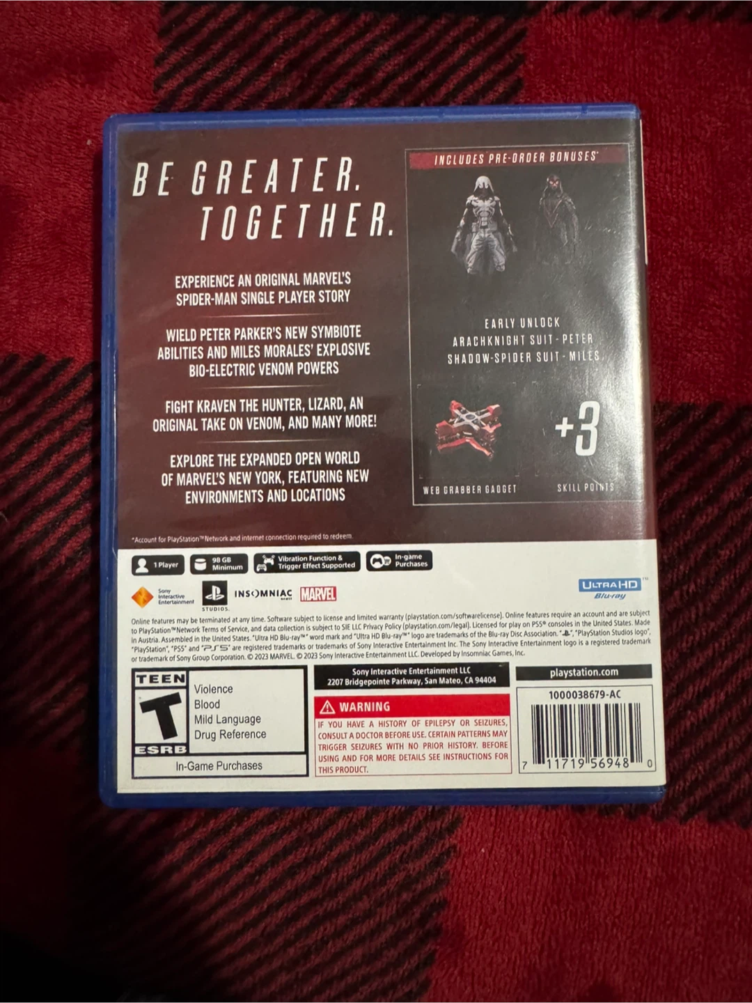 Marvel's Spider-Man 2 PS5 Game - photo 2