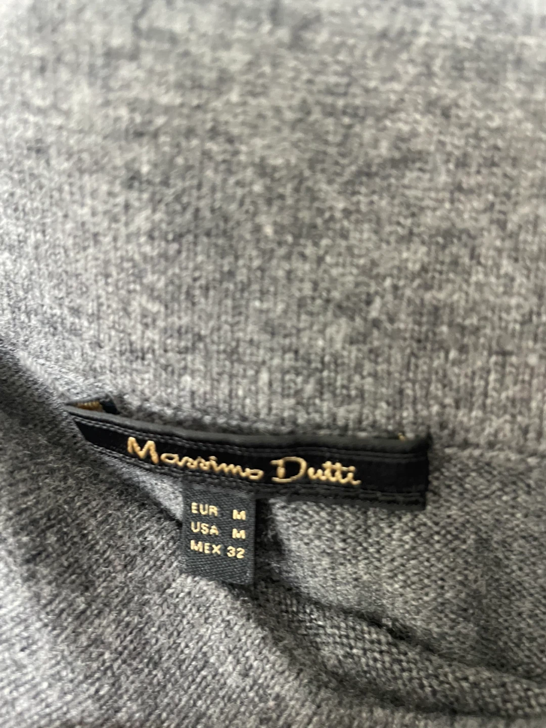 Massimo Dutti Grey Skirt - Size M - photo 3