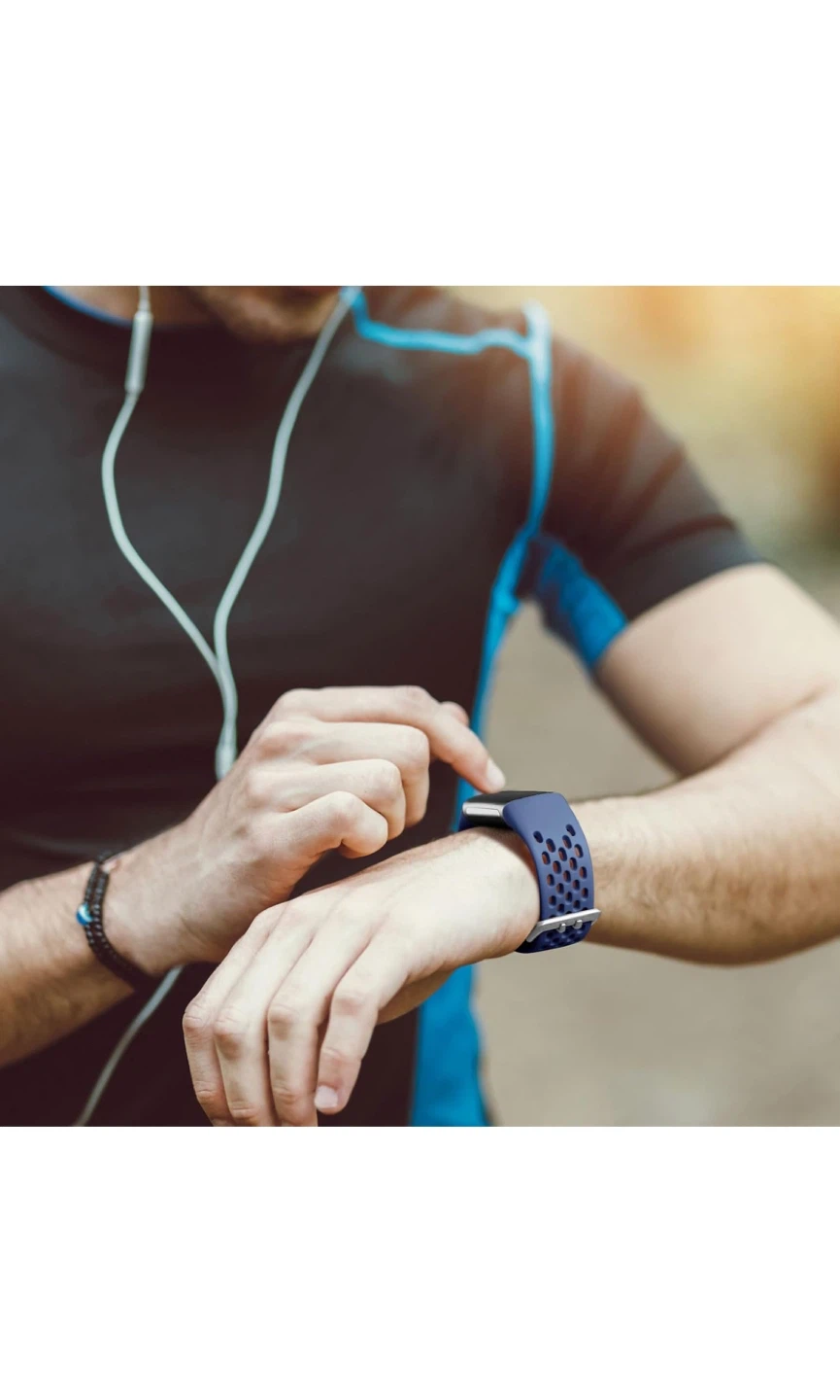 Fitness Tracker Bands - Black, Blue, White - photo 2