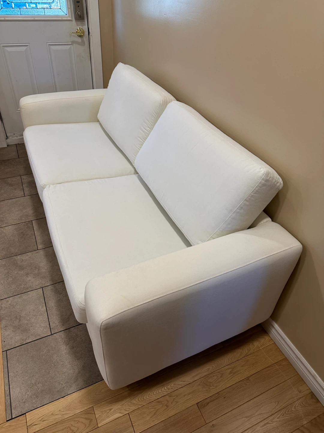 Modern White Cloud 3-Seater Sofa (CAN DELIVER) - photo 2