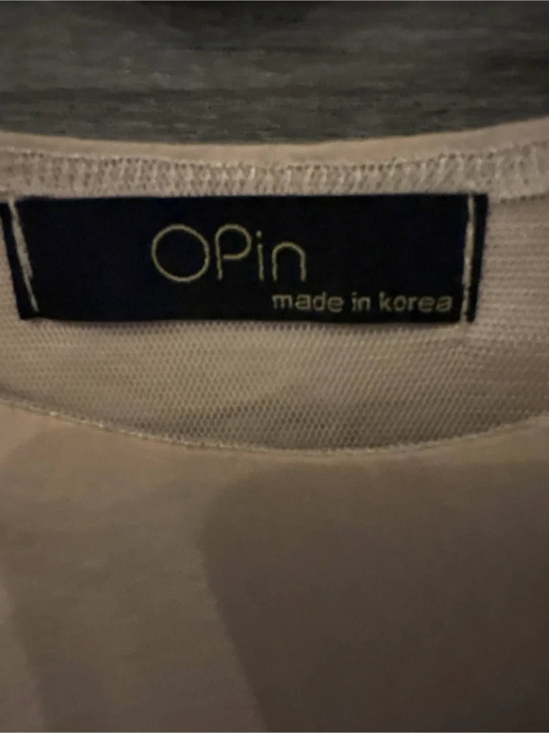 OPin Beige Blouse - Made in Korea image indicator(3)