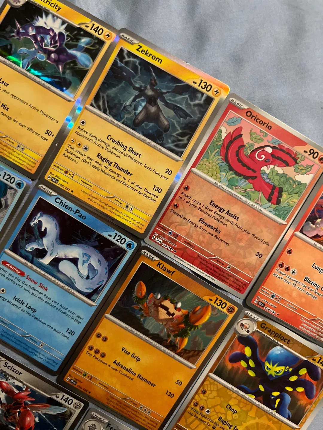 Pokemon Trading Cards - Chien-Pao, Klawf, Scizor & More! image indicator(4)