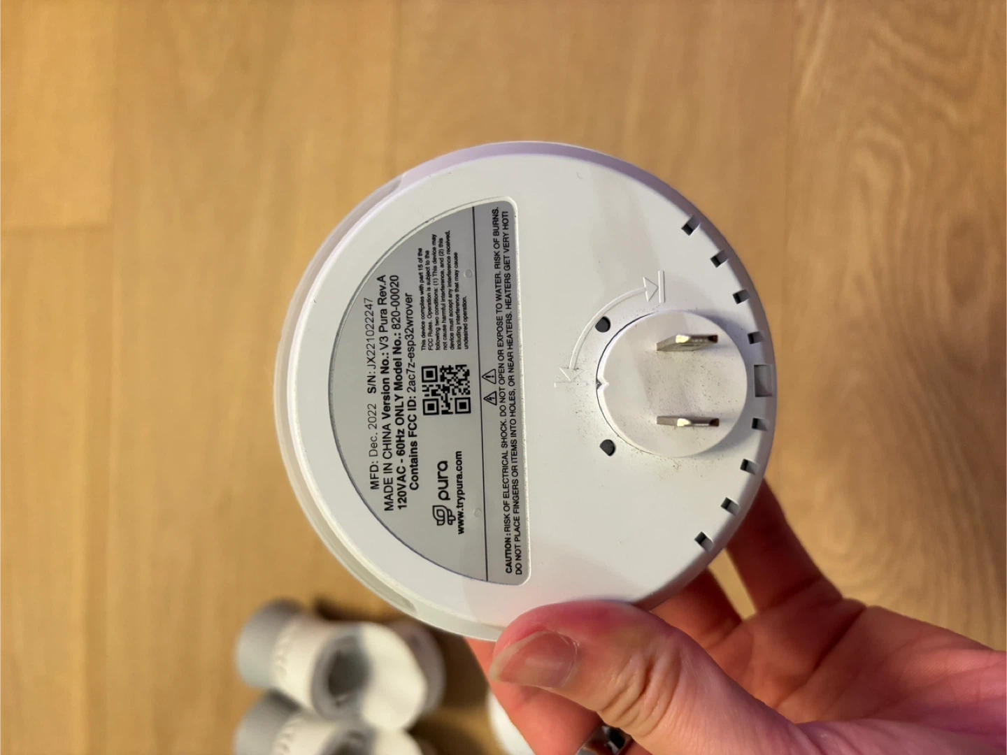 Pura Smart Home Fragrance Diffuser + 8 air wick - photo 4