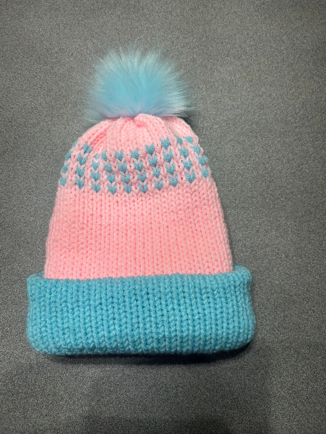Handmade Knitted Pom Beanies image indicator(4)