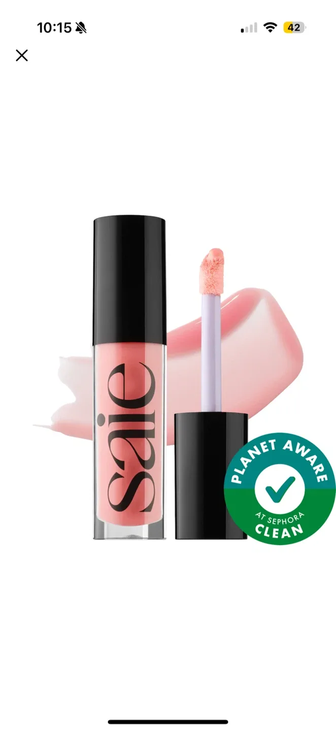 Saie Lip gloss oil - kiss clear thumbnail