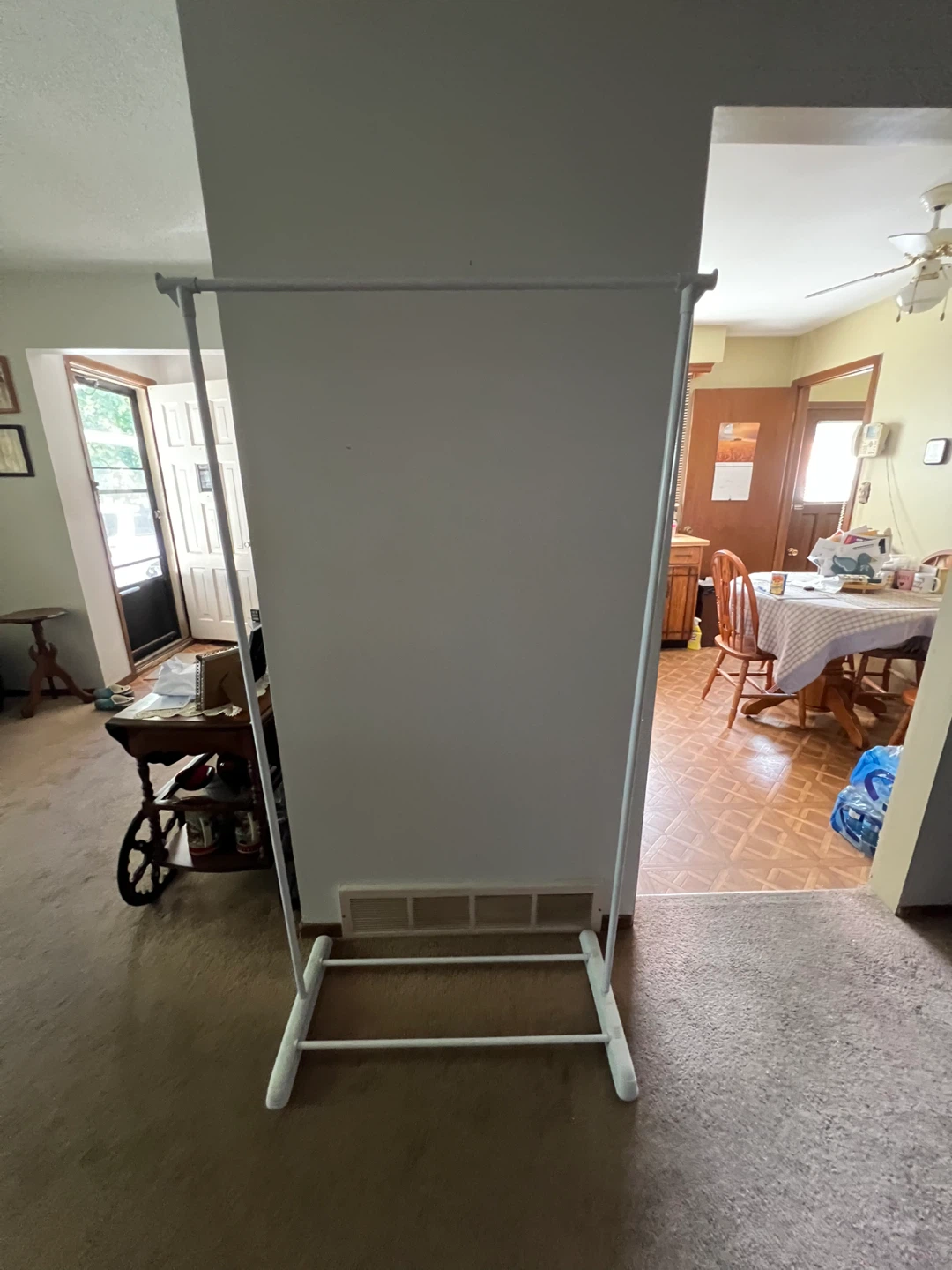 White Clothing Rack - photo 3