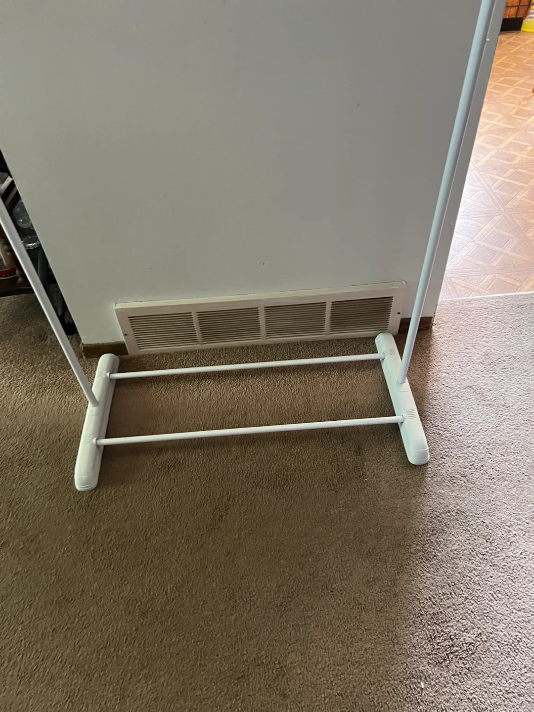 White Clothing Rack - photo 2