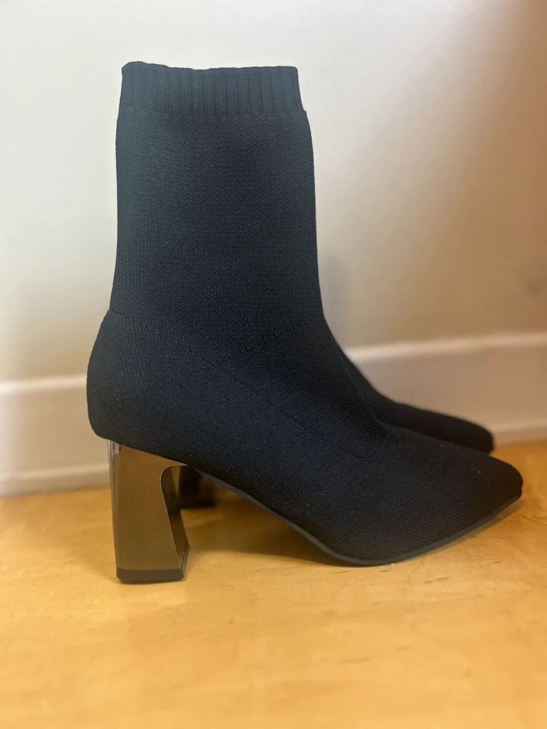 Black Sock Boots - Size 37 thumbnail