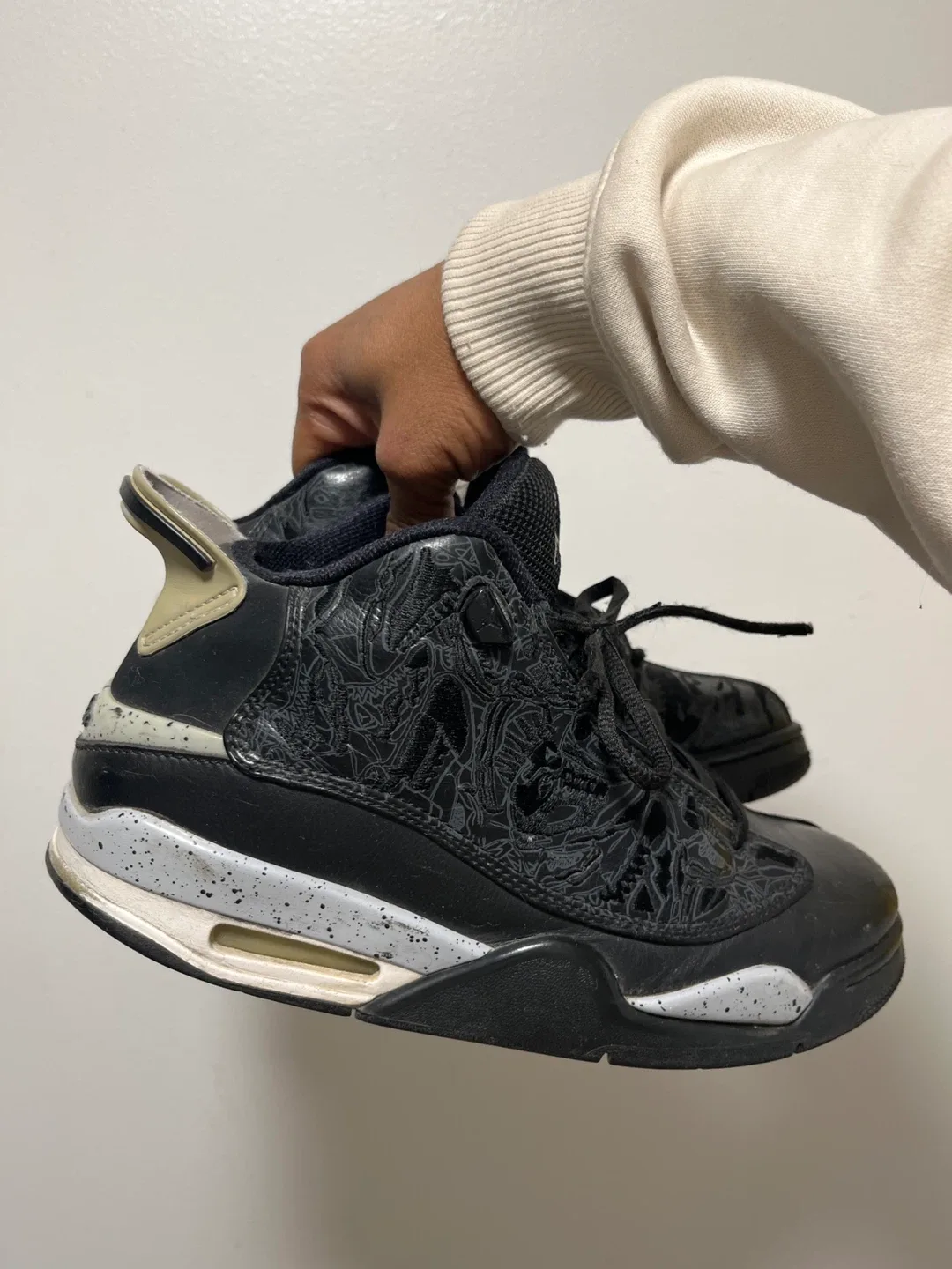 Jordan Flight 45 High Black US 8 image indicator(4)