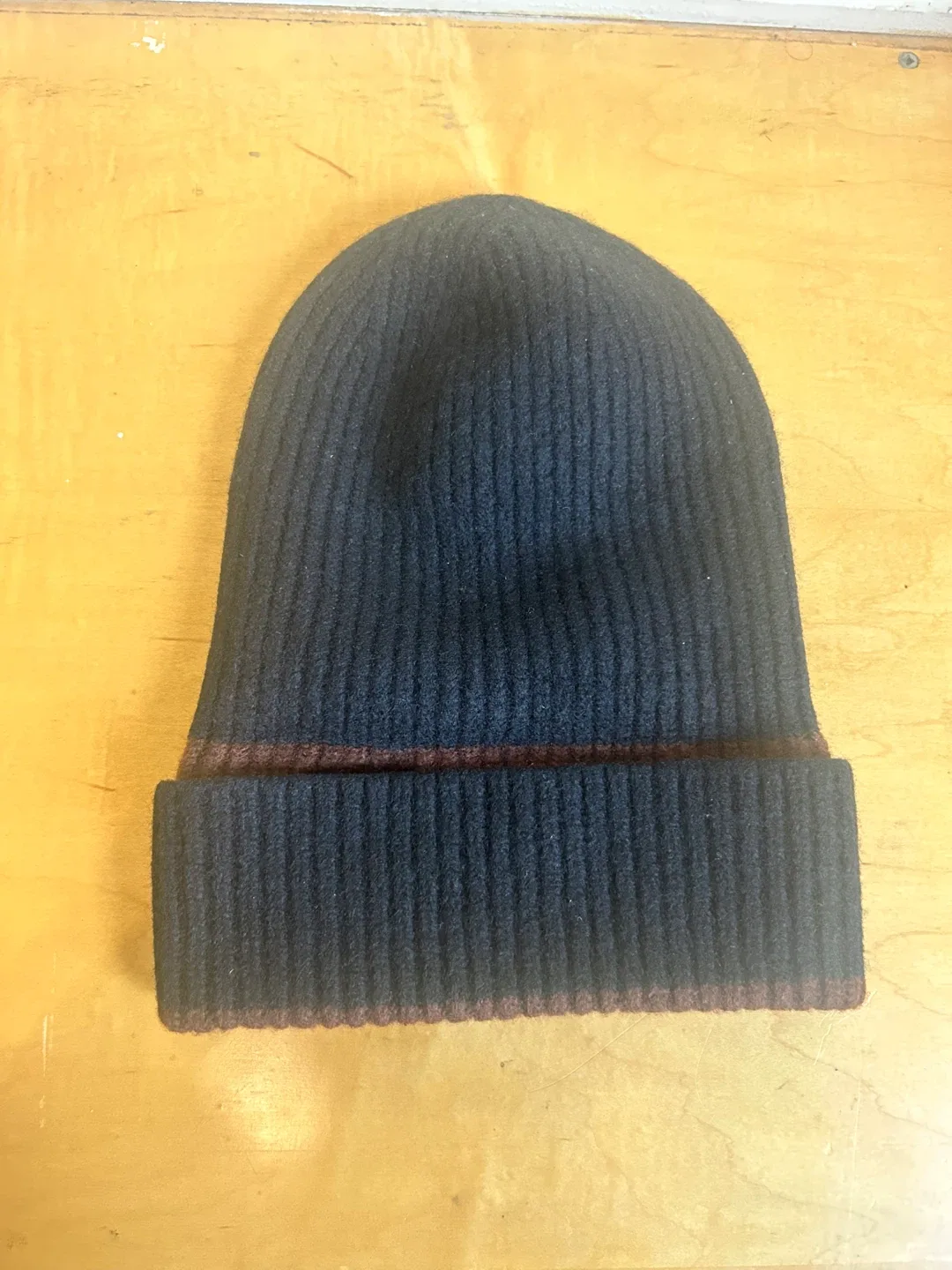 Acne Studios Black Wool Beanie Hat - OS image indicator(3)