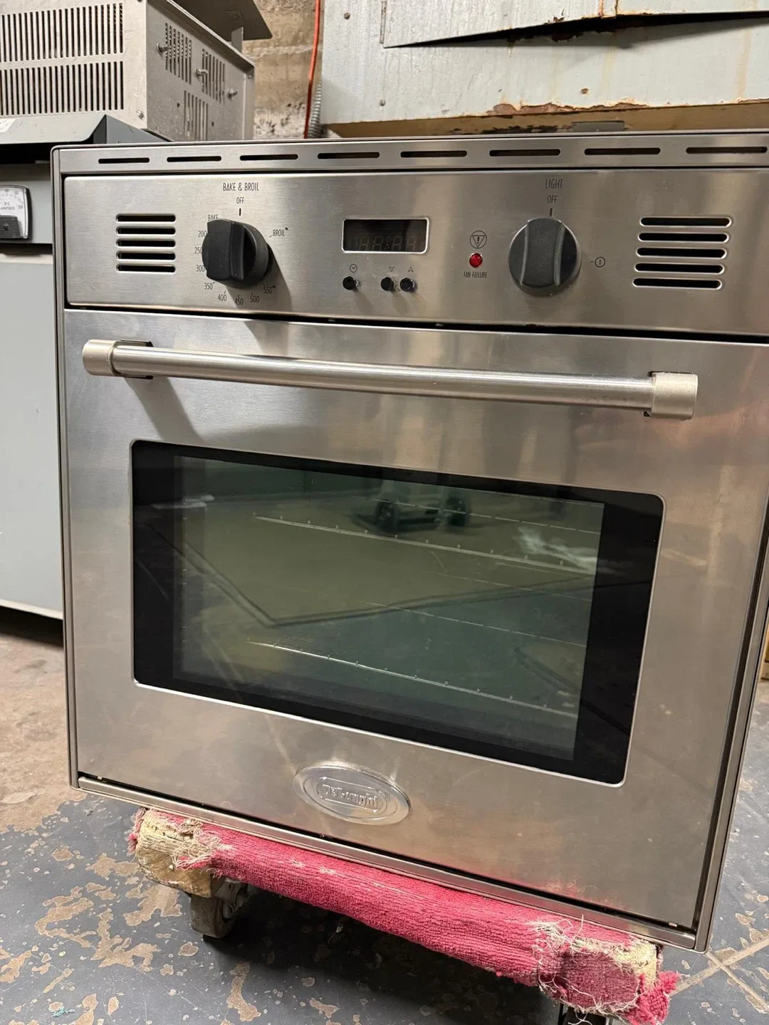 Single Gas Wall Oven Stainless steel image indicator(3)