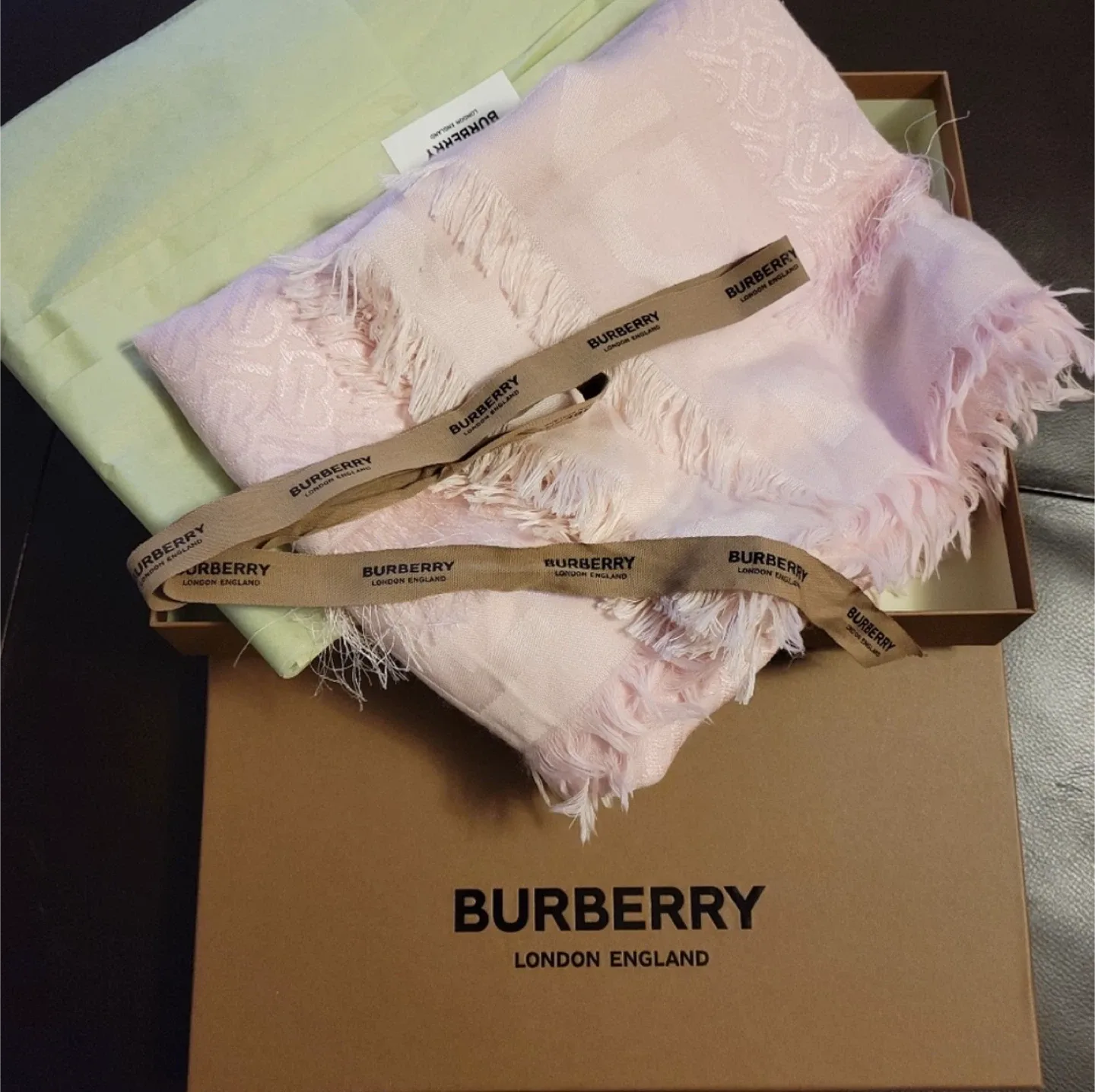 Burberry London England Scarf - Pink image indicator(6)