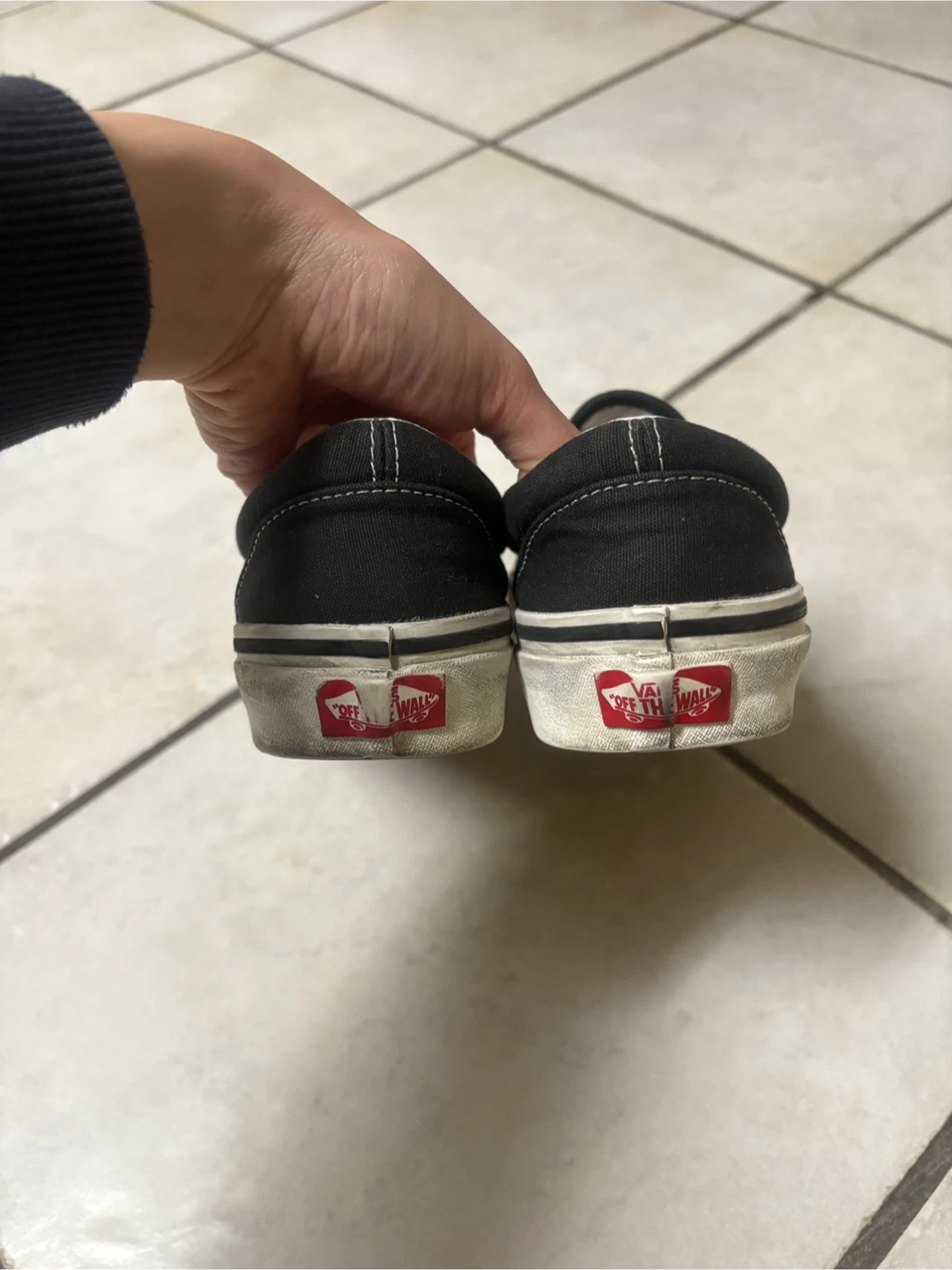 Vans Slip-On Shoes - Black Women US7 - photo 4
