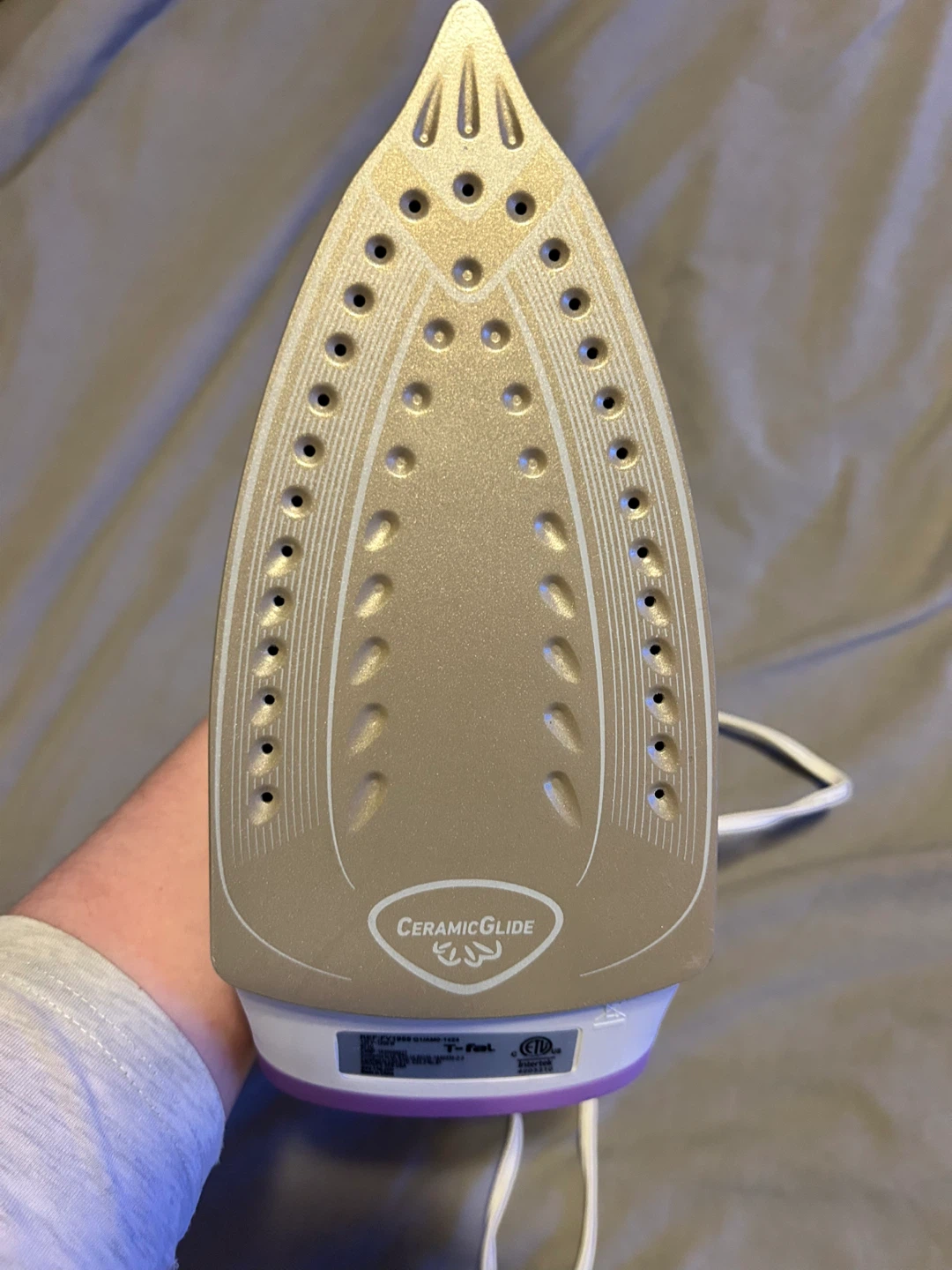 T-Fal Steam Essential Plus Iron - Purple - photo 2