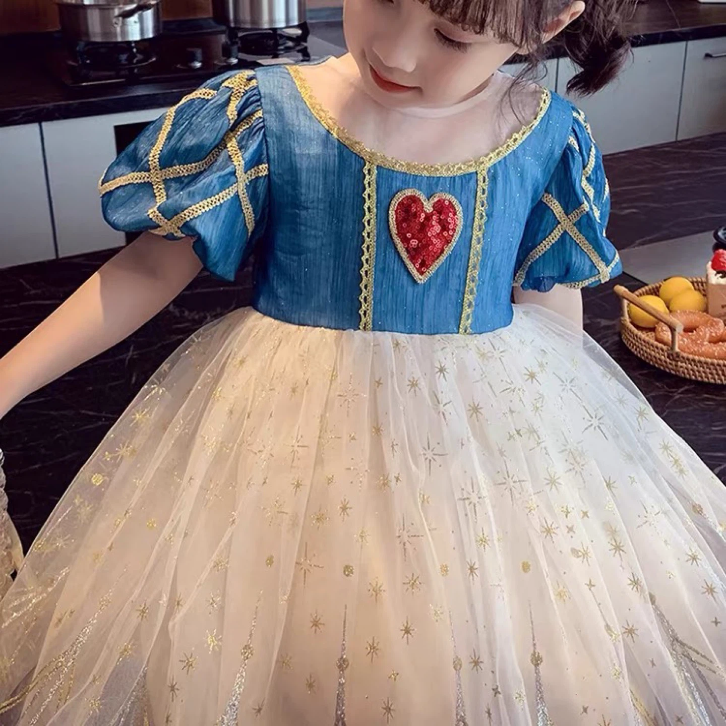 【Brand new】Snow White Dress-Age 3-5yrs - photo 5