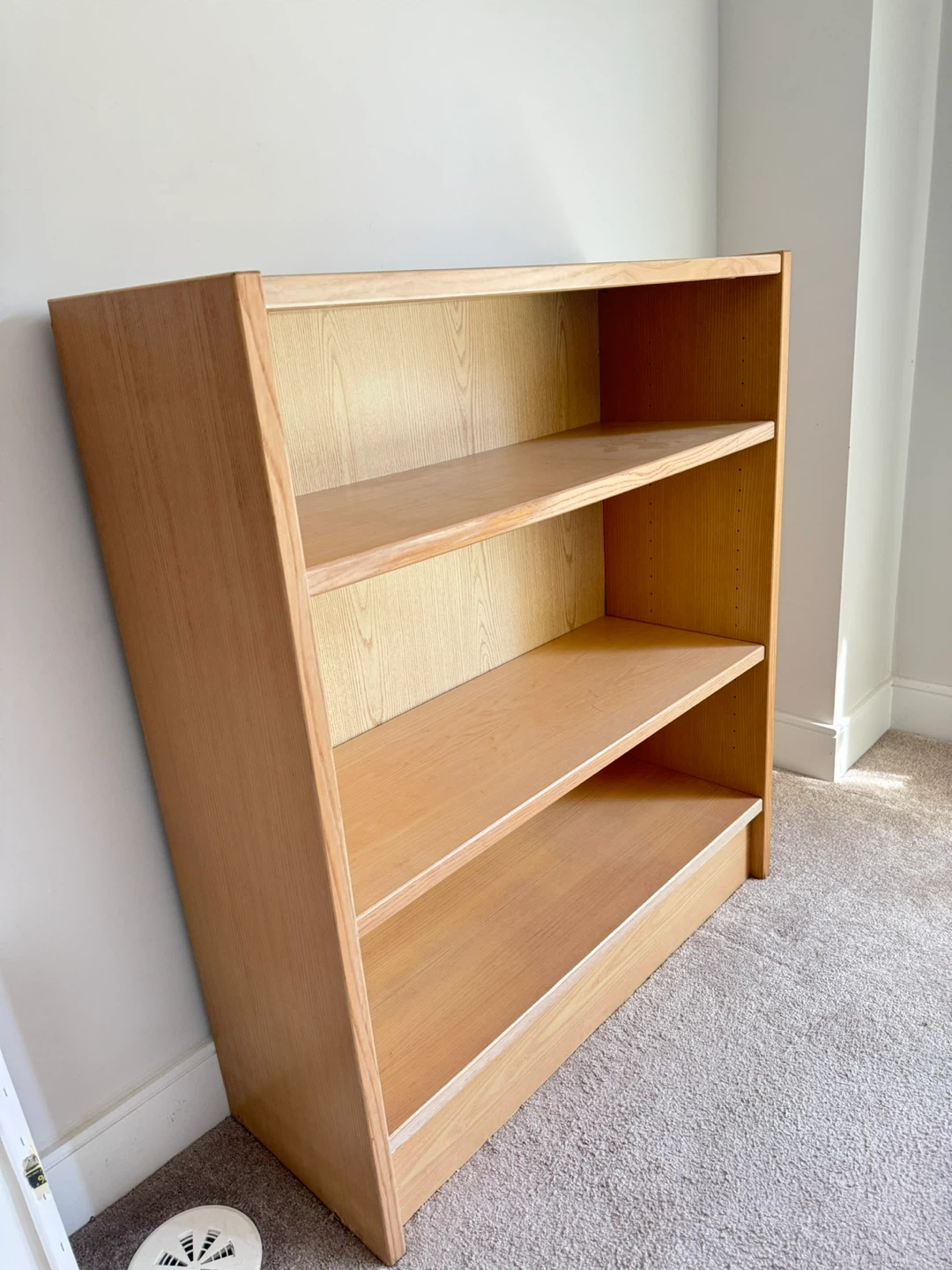 Wooden 3 Shelf Bookcase - photo 2
