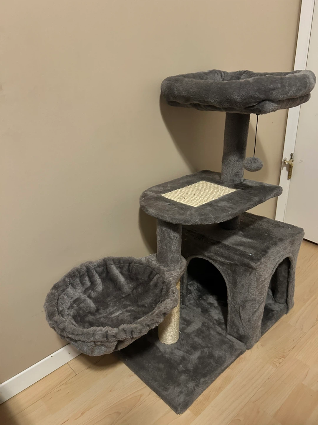 Cat tree - grey colour - photo 2