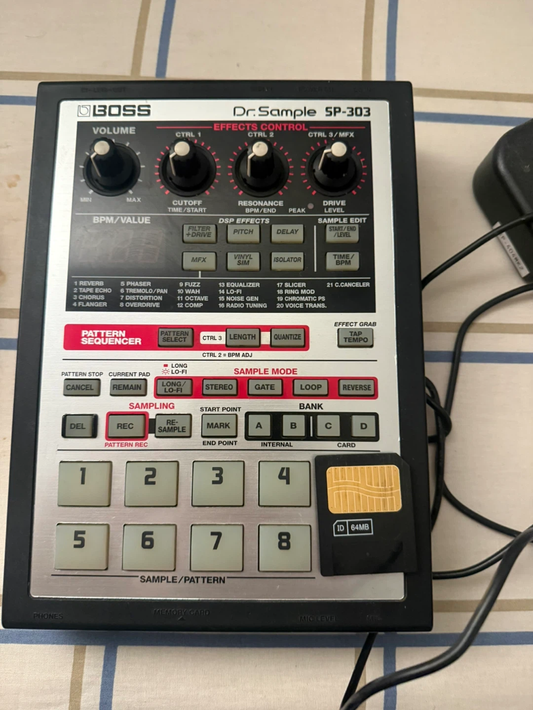 Boss SP-303 Dr. Sample