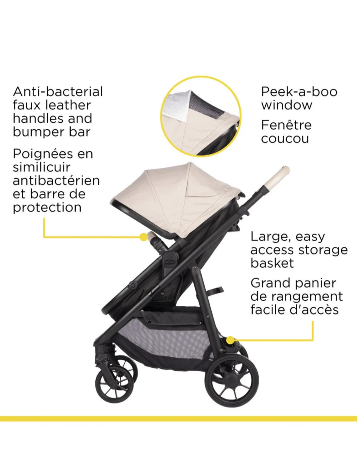 Safety 1st Stroller and Infant Car Seat Combo image indicator(3)