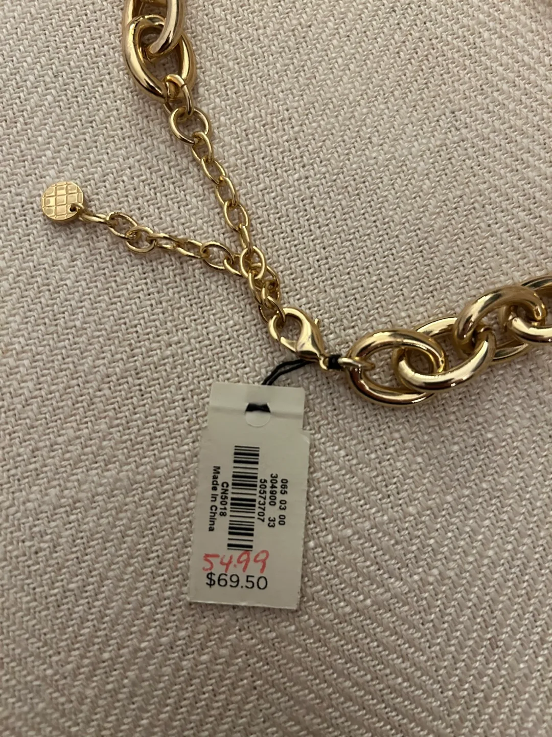 Chain Link Necklace - Brand New from Talbots image indicator(4)