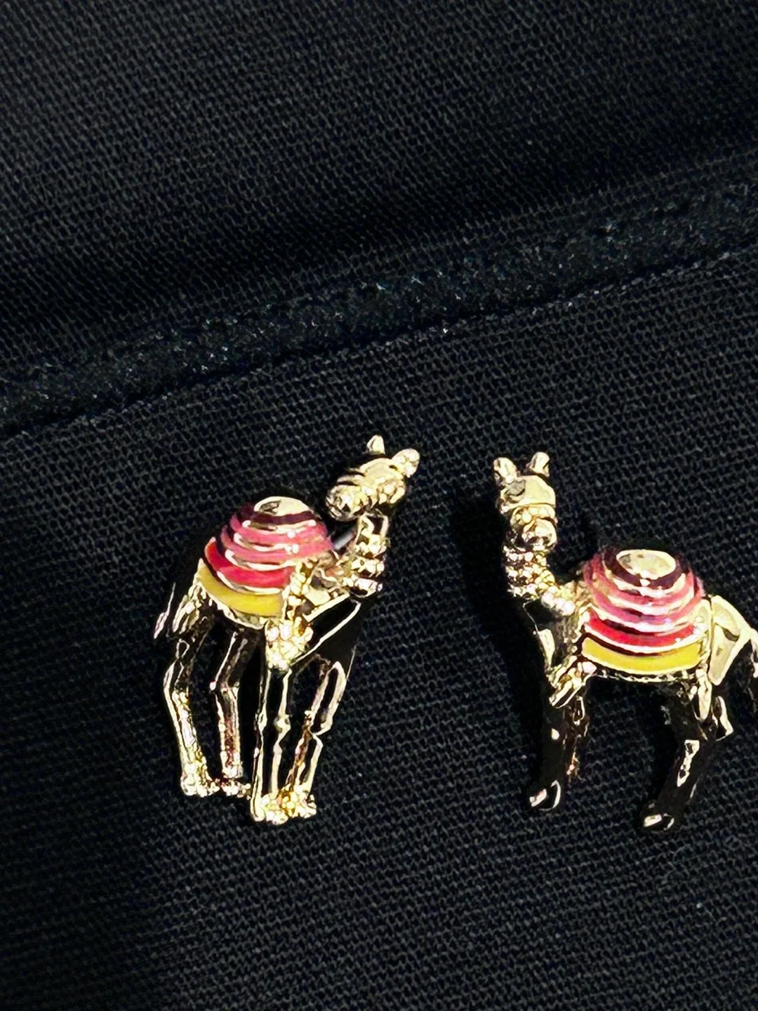 Kate Spade Camel-Plated Gold Earrings image indicator(2)
