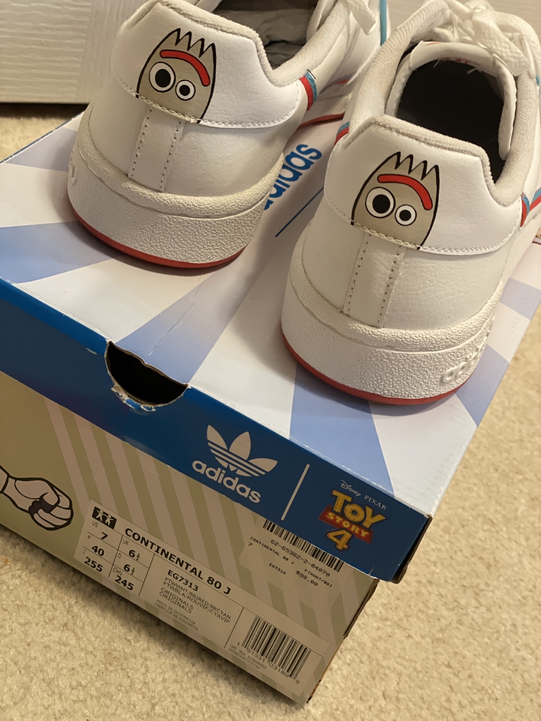 Adidas Continental 80J-Toy Story - photo 3