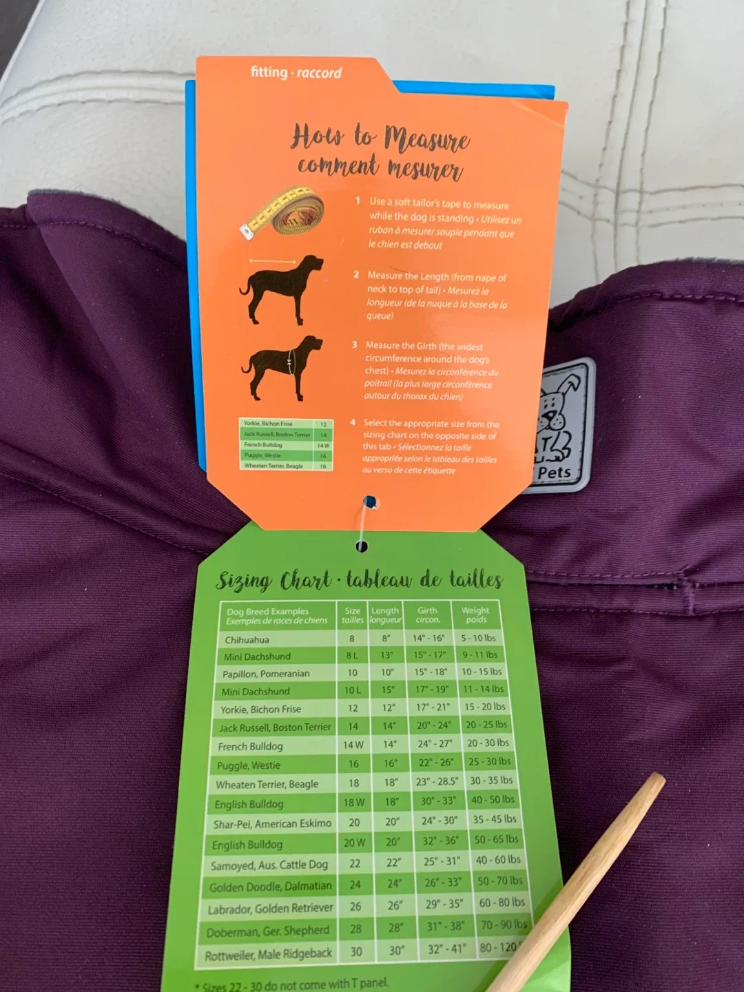 🐾 BRAND NEW! RCPets coat for dogs, size 24 image indicator(8)