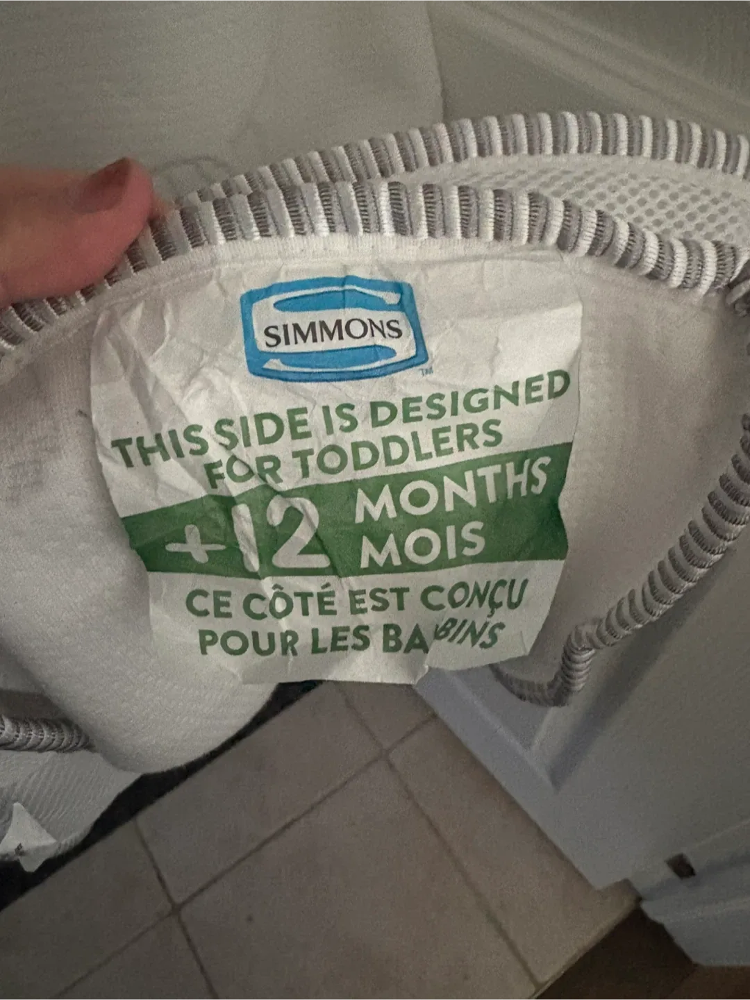 🥕Simmons Kids Tencel Mattress (0-12 Months) image indicator(3)