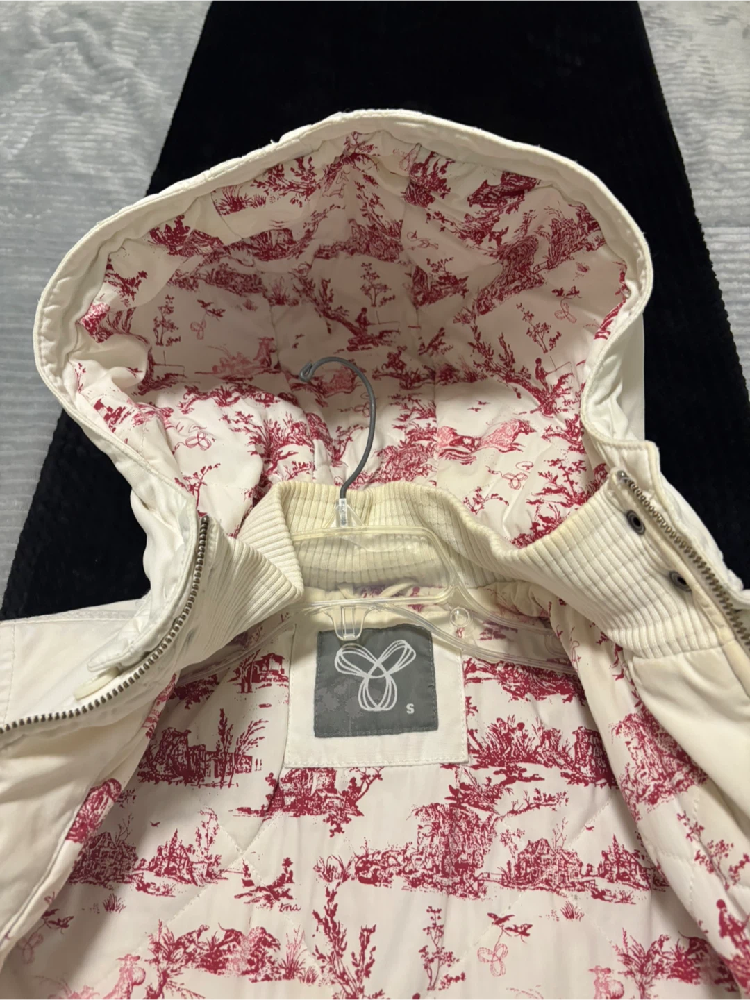 🥕TNA Wilfred Free Cream Jacket - Size Small - photo 4