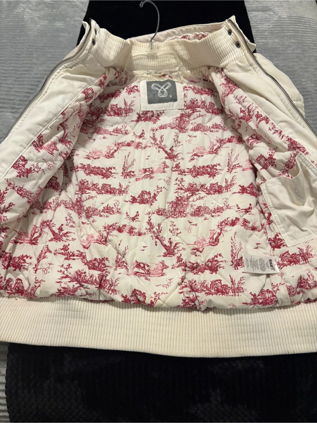 🥕TNA Wilfred Free Cream Jacket - Size Small - photo 2