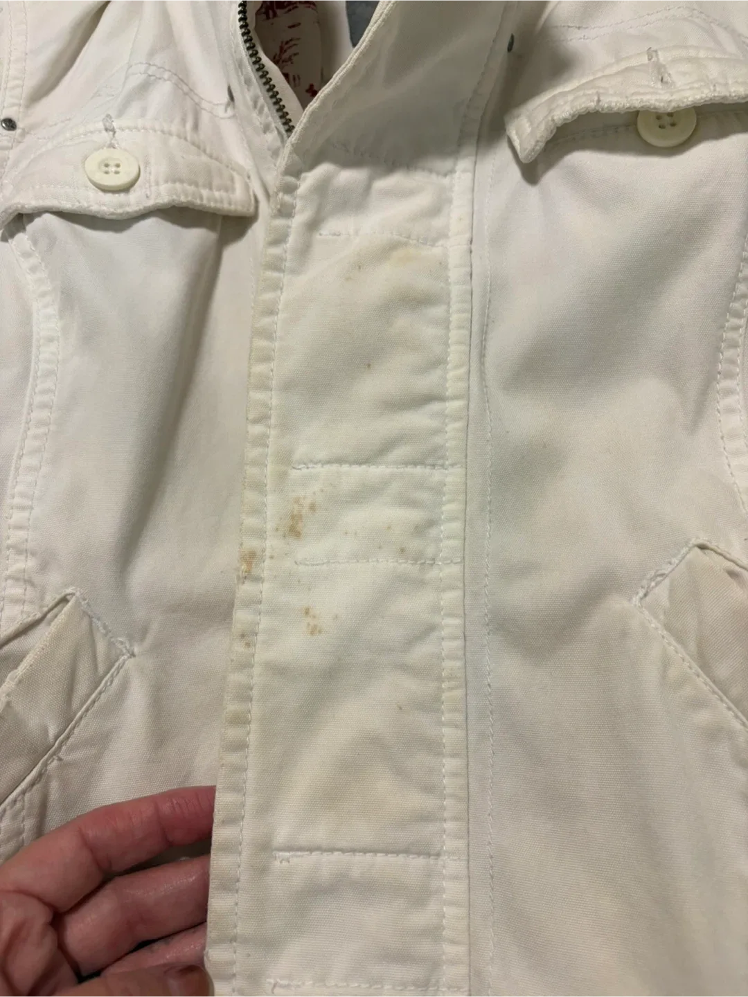 🥕TNA Wilfred Free Cream Jacket - Size Small image indicator(6)