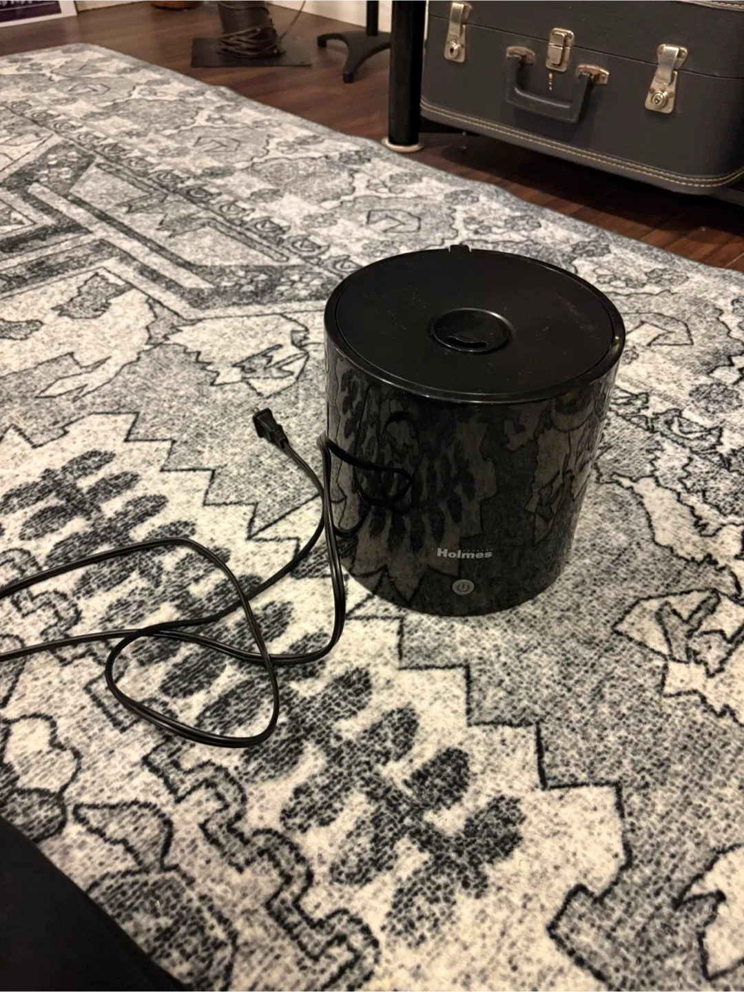 🥕Holmes Cool Mist Ultrasonic Cylinder Humidifier - Black image indicator(2)