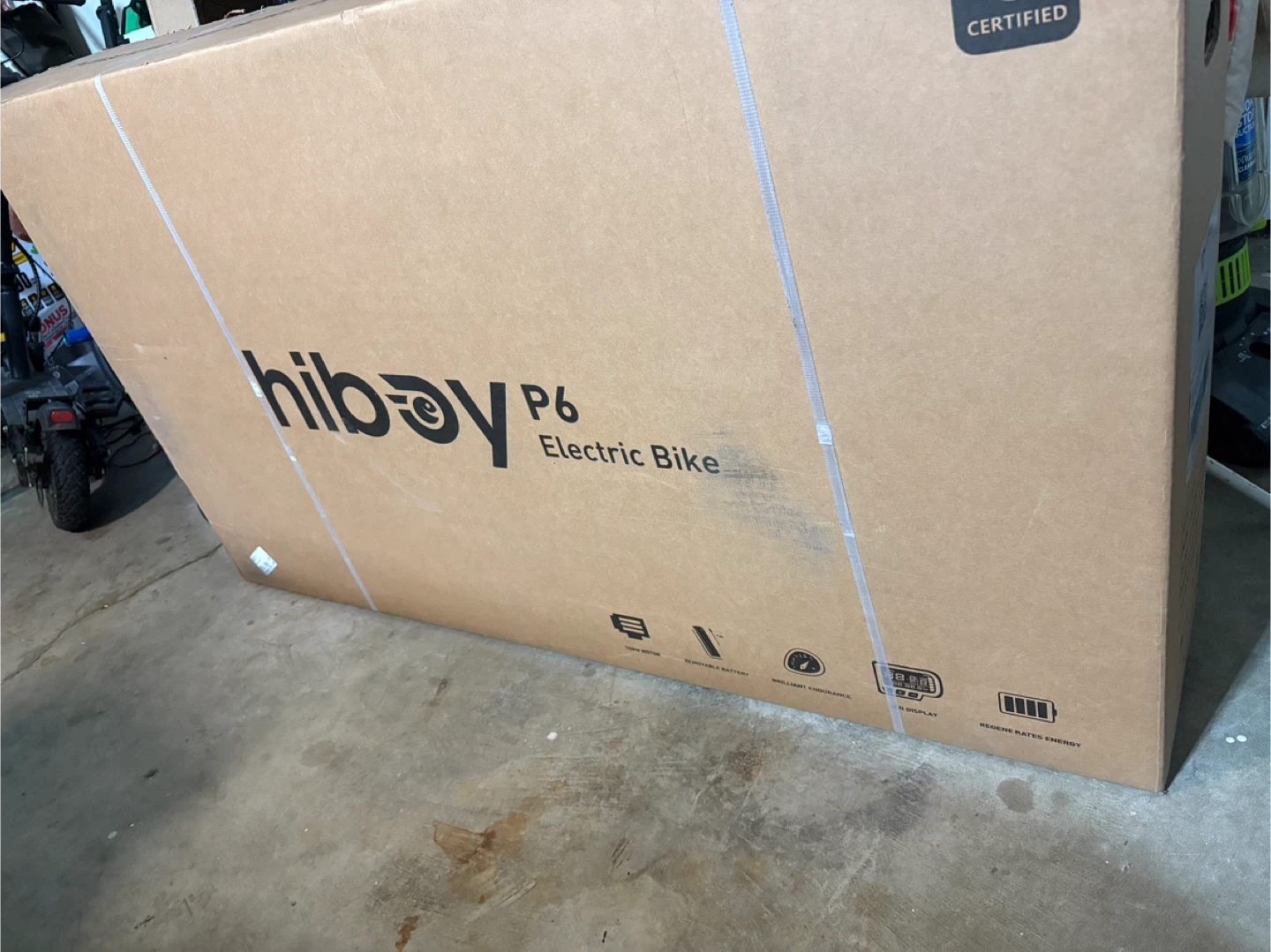 Hiboy P6 Fat Tire Electric Bike New! - photo 5