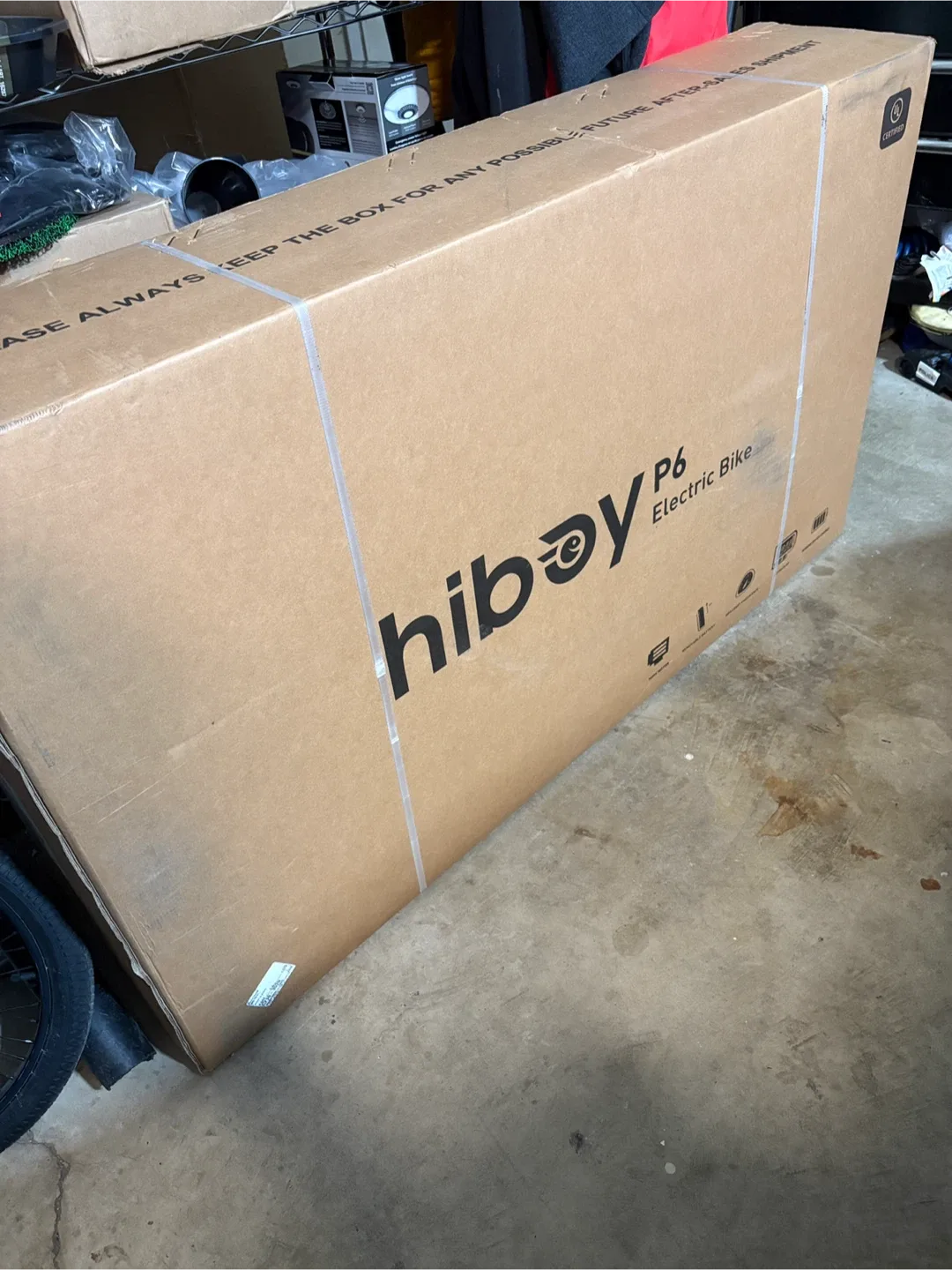 Hiboy P6 Fat Tire Electric Bike New! image indicator(4)
