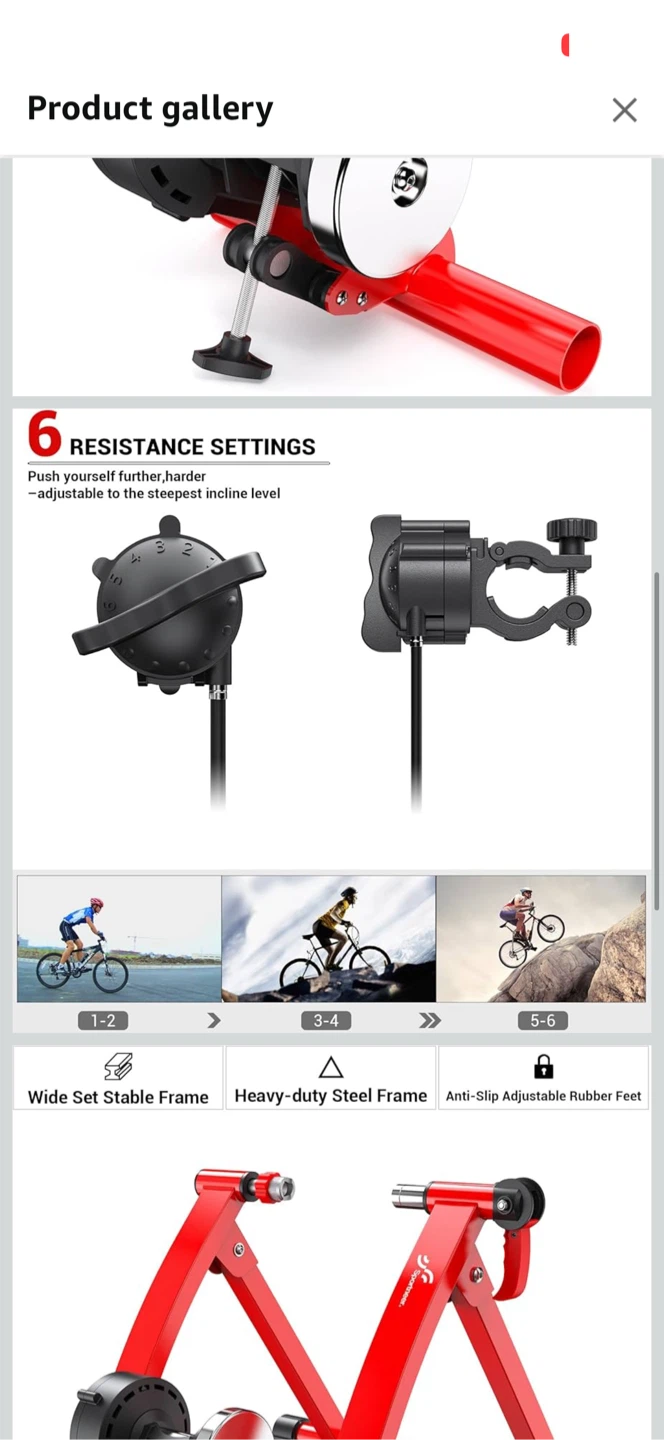 Sportneer Bike Trainer Stand - photo 2