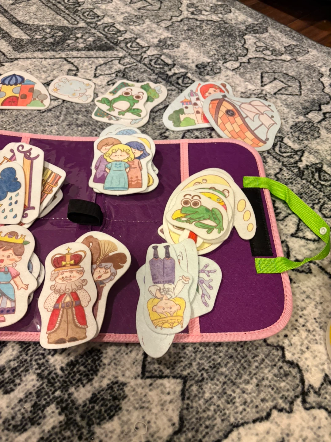 🥕CHEFAN Fairy Tales Felt Board Set - photo 5
