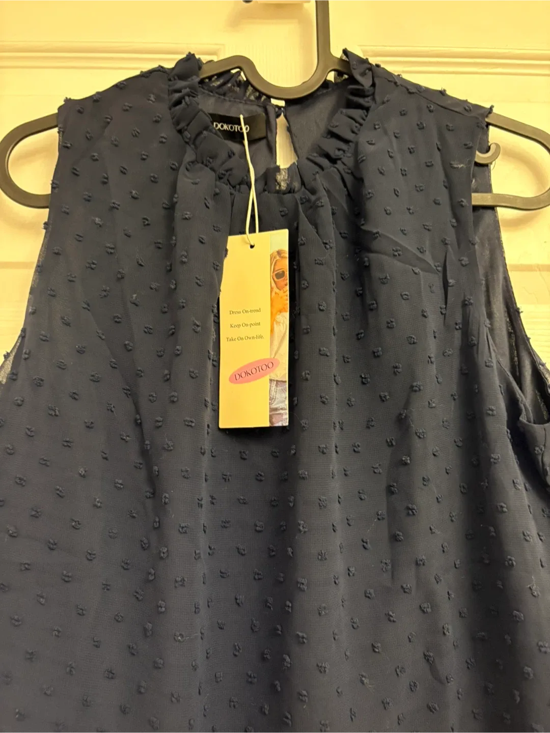 Women's Fashion T-shirt Casual Sleeveless -S image indicator(7)