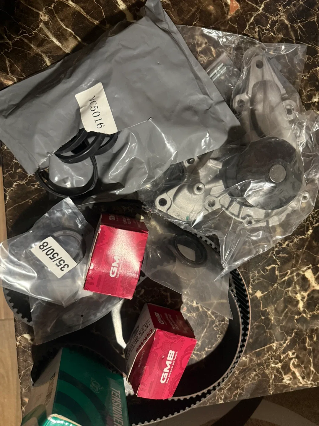 GMB Tensioner and Idler Bearing Set image indicator(3)