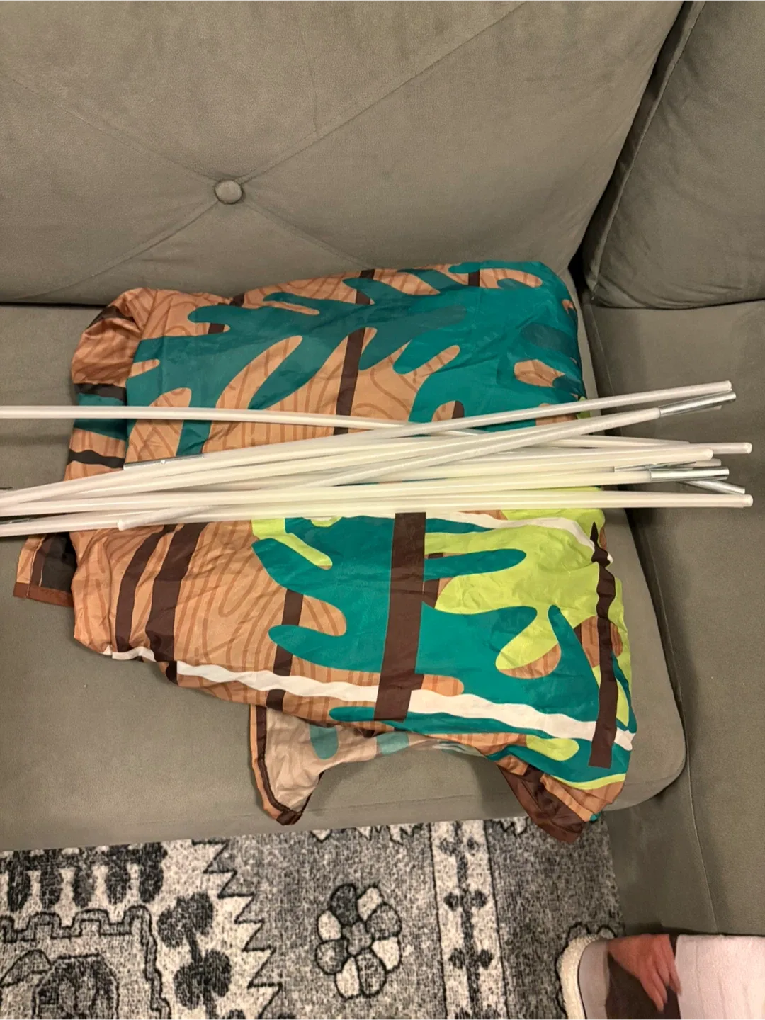 🥕ikea Kids Jungle Tent for a twin bed image indicator(3)