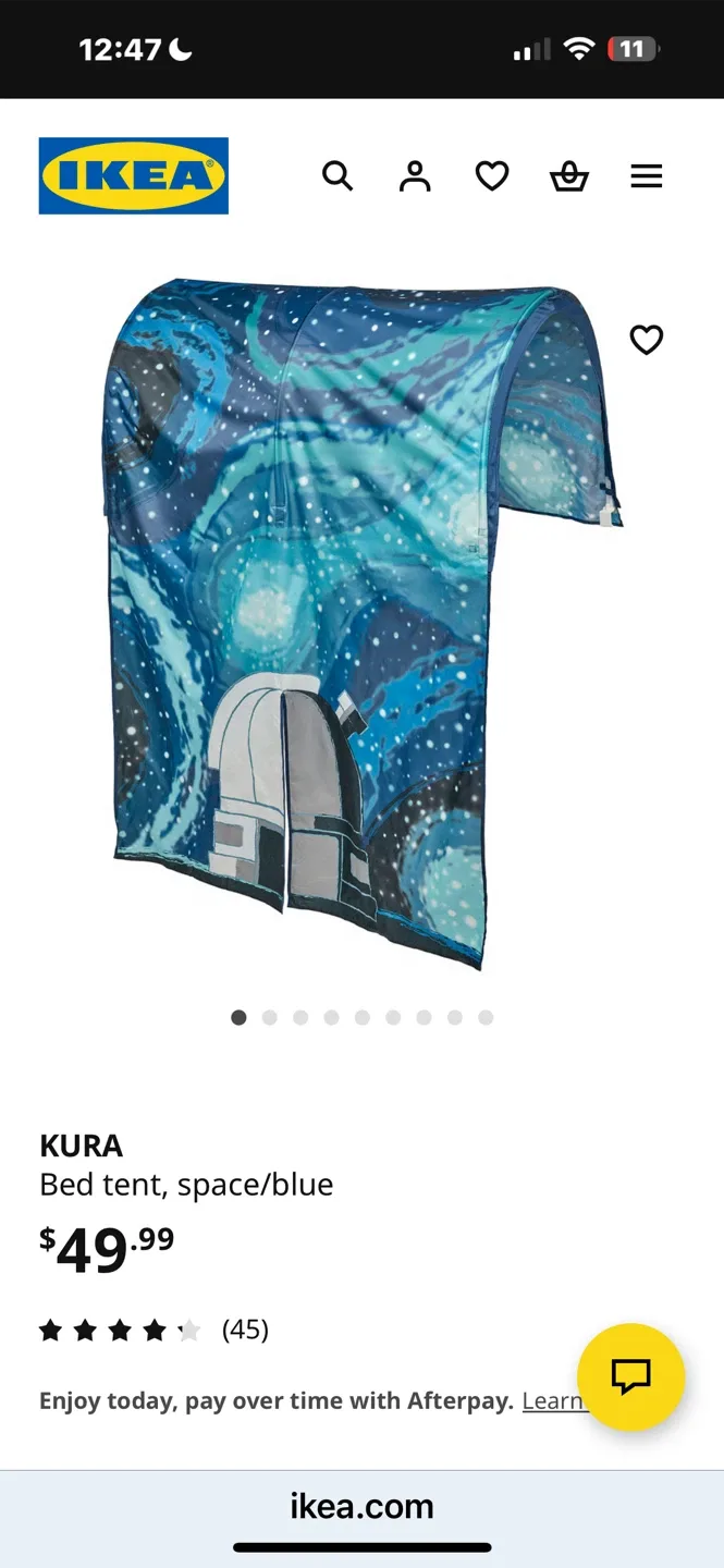 🥕ikea Kids Jungle Tent for a twin bed image indicator(5)