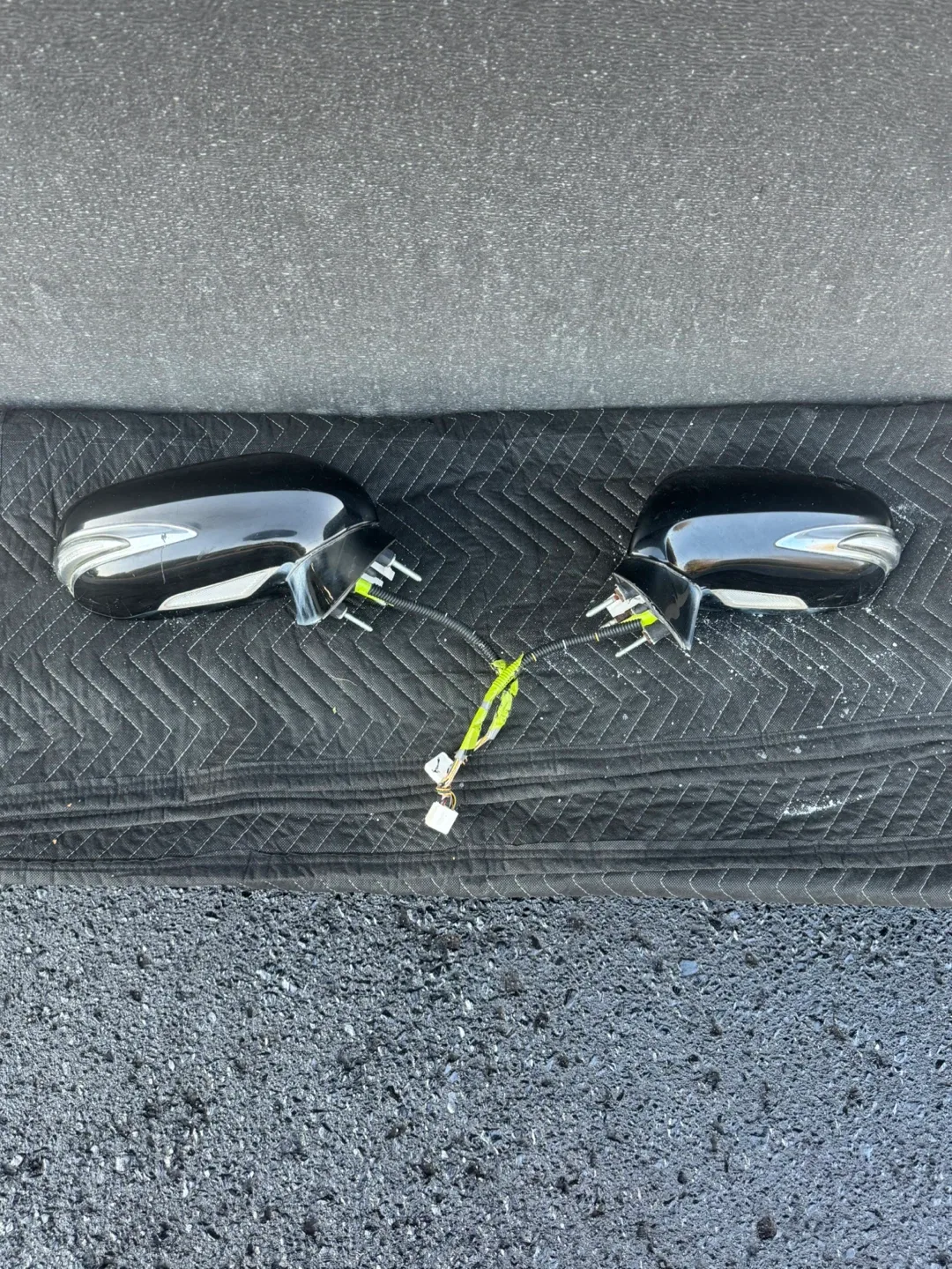 Car Side Mirror - Black for 2006-2013 Lexus IS 250/350 image indicator(4)