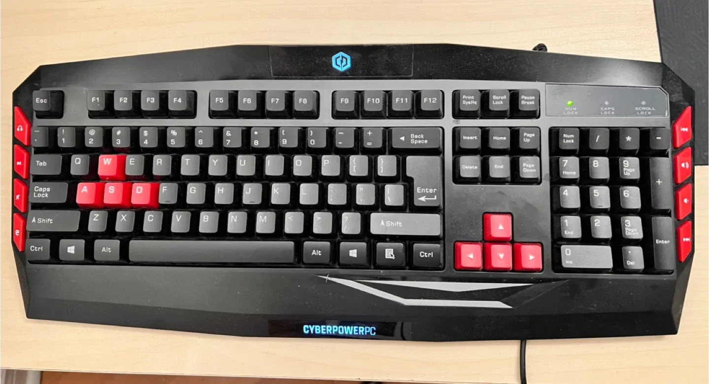 CyberpowerPC Multimedia Gaming Keyboard